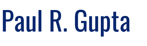 Paul R Gupta-logo Paul R. Gupta